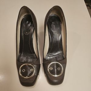 Brown Coach Lorena Pumps